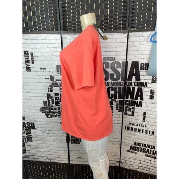 The North Face XL Burnt Orange Never Stop Exploring Graphic Short Sleeve Tee - Picture 3 of 6